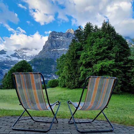Mom - Alpine Boutique Apartments, Grindelwald Gletscher, Eiger View Terrace Studio Екстер'єр фото