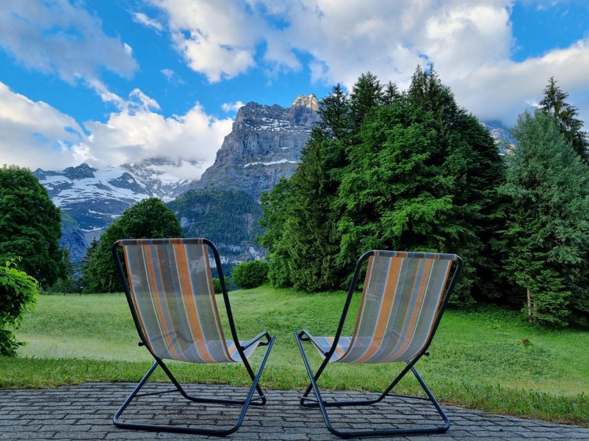 Mom - Alpine Boutique Apartments, Grindelwald Gletscher, Eiger View Terrace Studio Екстер'єр фото