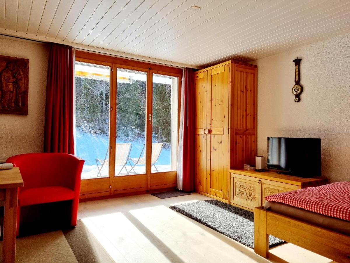 Mom - Alpine Boutique Apartments, Grindelwald Gletscher, Eiger View Terrace Studio Екстер'єр фото